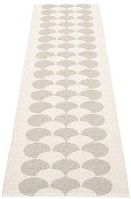 Krémszínű kültéri-beltéri futószőnyeg 70x250 cm Poppy Linen – Pappelina