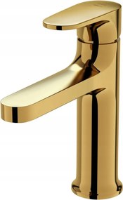 Inverto Függesztett mosdócsaptelep, karos, arany arany kar (S9)