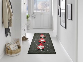 Karácsonyi manók - beltéri szennyfogó szőnyeg (Választható méretek: 60*180 cm)