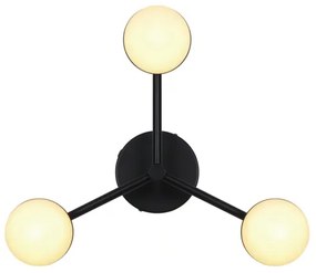 Nordlux - Felületre szerelhető csillár  CONTINA 3xG9/5W/230V fekete