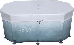 Lay-Z-Spa ovális, fémvázas jégfürdő kád 150 x 90 x 65 cm