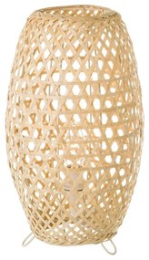 Natúr színű bambusz asztali lámpa bambusz búrával (magasság 36 cm) Natural Way – Casa Selección