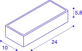 SLV OUT-BEAM 149511 Fali lámpa 1x16W/LED 3000K 1050LM IP20
