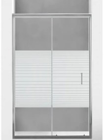 Mexen Apia White elhúzható zuhanyajtó (tolóajtó) - 105 x 190 cm