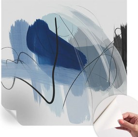 Öntapadós tapéta Falfestmény Prémium Színes absztraktok 250x250 cm