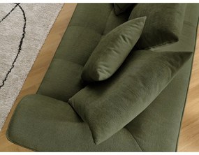 Zöld zsenília kanapé 237 cm Whesley – Bobochic Paris