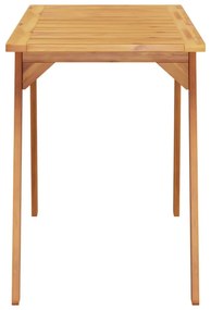 tömör akácfa kerti étkezőasztal 110 x 56 x 75 cm