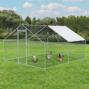 Juskys Kültéri tyúkól - 3x4x2 m