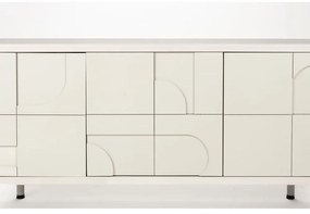 Világosszürke komód 55x120x40 cm Funk – White Label