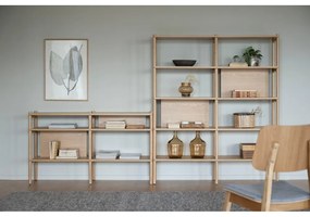 Holton könyvespolc tölgyfa dekorral 140x166 cm - Rowico