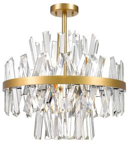 Zuma Line C0567-08C-7GAC - Csillár rúdon CONSTANTINOPLE 8xG9/28W/230V arany