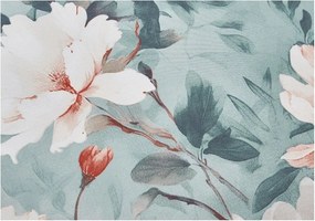 Türkiz egyszemélyes háromrészes mikroszatén ágyneműhuzat 140x200 cm Selma – My House