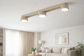 Brilagi - LED spotlámpa MONO 3xGX53/12W/230V bézs
