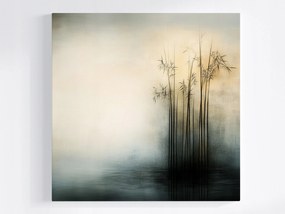 Vászonkép Canvas Bambusz Minimalizmus Zen Nyugalom Természet 80x80