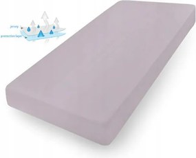 Vízhatlan lepedő 80x160 szürke jersey gumis kiságyba