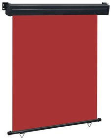 piros oldalsó terasznapellenző 145 x 250 cm