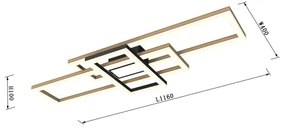 Wofi 9022-306L - MATERA LED 57W 230V dimmelhető mennyezeti lámpa