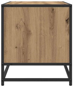 TV szekrény kézműves tölgy 61 x 40 x 46 cm Faanyag