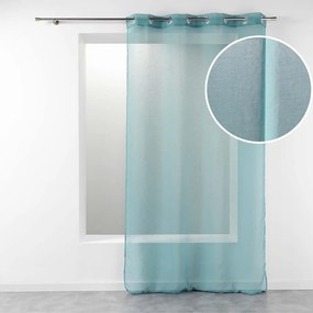 Türkiz fényáteresztő függöny 140x280 cm Telma – douceur d'intérieur