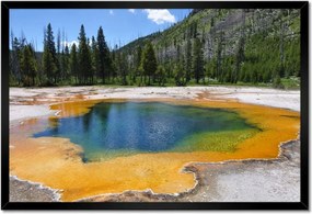 Poszterek keretben 60x40 Park Yellowstone