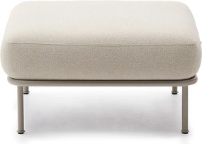 Bézs buklé lábtartó Aurum – Kave Home