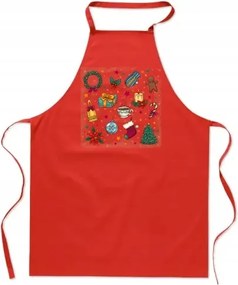 Karácsonyi kötény Divatos Nyomtatott Ajándék Neki Karácsonyra