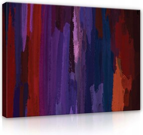 Vászonkép 80x60 Absztrakt szín textúra függőleges húzások intenzitás