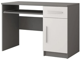 PC asztal Oleg II (fehér + szürke). 1071599