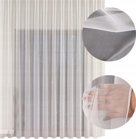 Függöny Hosszú Fehér 300cm Függöny Sima Méteres Hálószoba Nappali