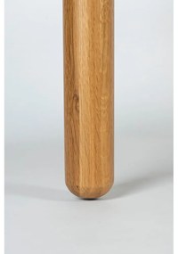 Kerek étkezőasztal tölgyfa dekorral ø 128 cm Storm – Zuiver