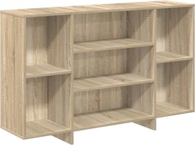 vidaXL sonoma tölgy színű szerelt fa tálalóasztal 120x30x75 cm