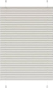 vidaXL pliszírozott redőny világosszürke 100x150 cm szövetszélesség