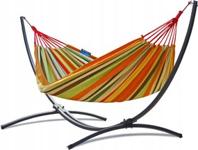 Függőágy acél vázzal Indela kerti szett klasszikus függőágy Potenza