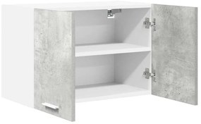 Függő szekrény Riga 2 pcs Beton szürke és fehér 60 x 31 x 40 cm