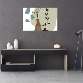 Kép - Virágok vázában N⁰2 (90x60 cm)