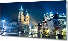 Fotó kép edzett üveg Biogáz üzem 125x50