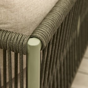 Oblic kerti 3 személyes kanapé