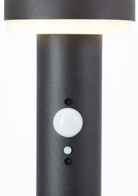 Brilliant - LED Napelemes lámpa érzékelővel GARVINA LED/3W/3,7V 85 cm IP44 fekete