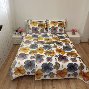 Daisy mikroplüss ágynemű 200x140cm+90x70cm TiaHome