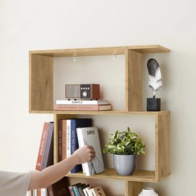 Könyvespolc TAYLOR ARTISAN 6 polc, 70x190 cm