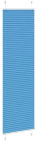 pliszírozott redőny kék 65x200 cm Szövetszélesség 64,4 cm