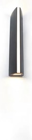 LUTEC 5192701330 LEO Modern Kültéri Fali Lámpa Fekete LED IP44