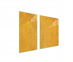 Üveg Tűzhelyvédő Főzőlap 90x52 Arany Edzett Üveg