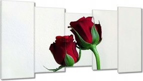 Vászonkép 150x80 Vörös rózsák neki