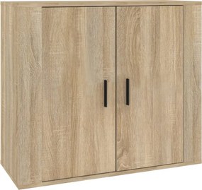 vidaXL sonoma tölgy színű szerelt fa tálalóasztal 80x33x70 cm