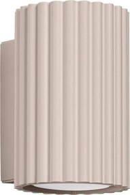 Szürkésbarna fém fali lámpa ø 6,5 cm Gleam – Sollux