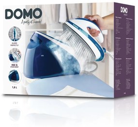 DOMO DO1022S gőzvasaló generátorral, kékszínben