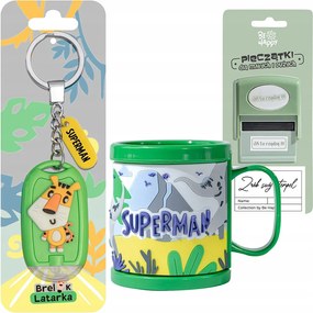 Gyereknapi Ajándék Műanyag Bögre Gyerek Kulcstartó 3D Bélyegző