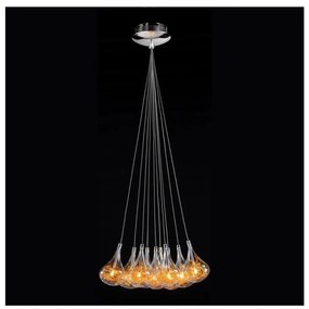 Searchlight 20018 - Csillár zsinóron 10xG4/20W/230V arany