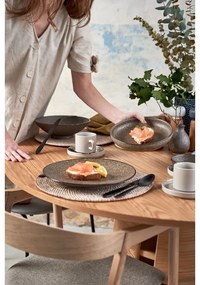 Fehér rattan tányéralátét, ⌀ 36 cm - Tiseco Home Studio